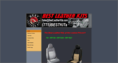 Desktop Screenshot of bestleatherkits.com